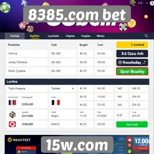 Avaliação da experiência do usuário em 8385.com bet